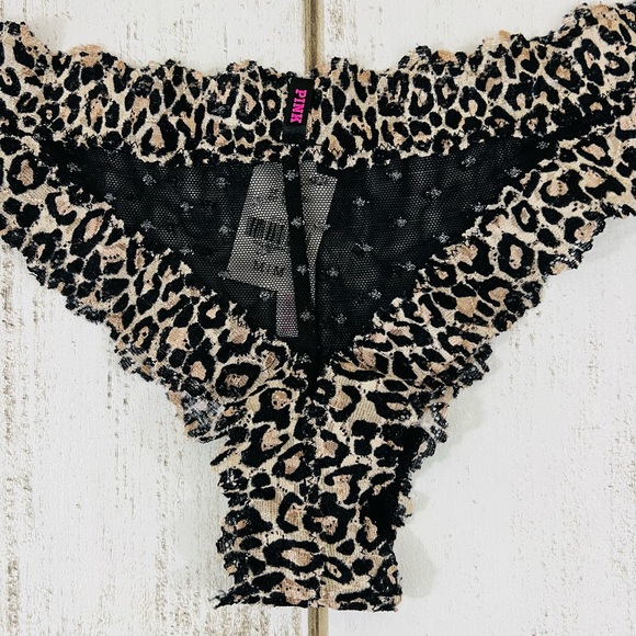 VS PINK Extra Low Rise Lace Thong Medium Vintage Retired - Picture 5 of 6